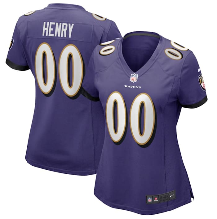 Derrick Henry Baltimore Ravens Nike Women's Game Player Jersey - $129.99